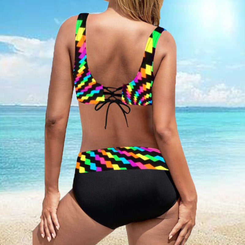 Damen Bikini-Set mit komfortablem Wickeldesign EB