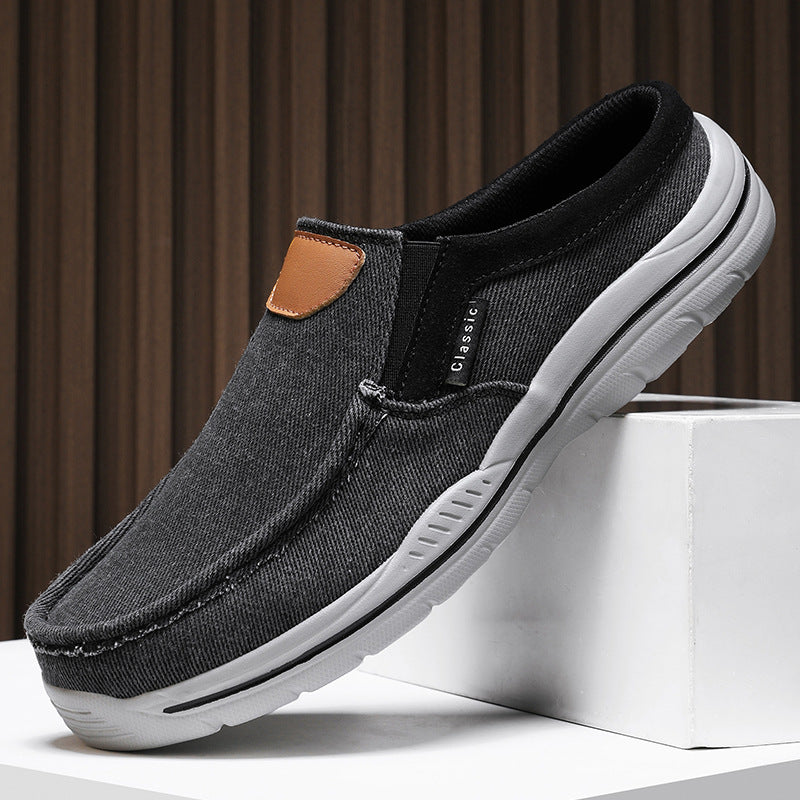 Damen Casual Slip-On Schuhe mit elastischem Einstieg EB
