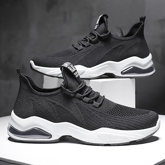 Damen Sportliche und atmungsaktive Sneakers mit nahtloser Stricktechnologie EB