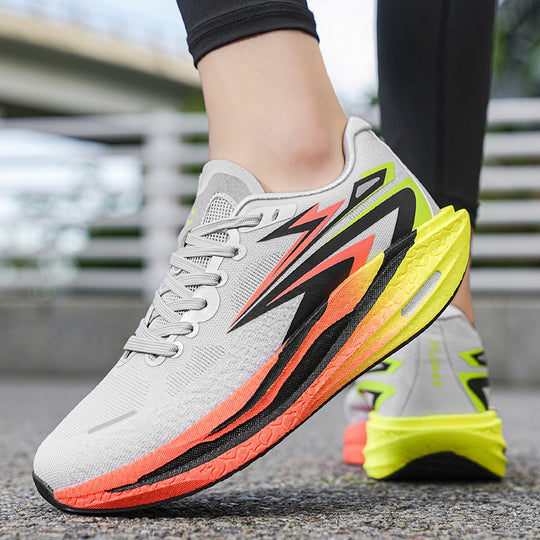 Damen Hochleistungs-Laufschuhe mit atmungsaktiver Mesh-Oberfläche und dämpfendem Sohlenprofil EB