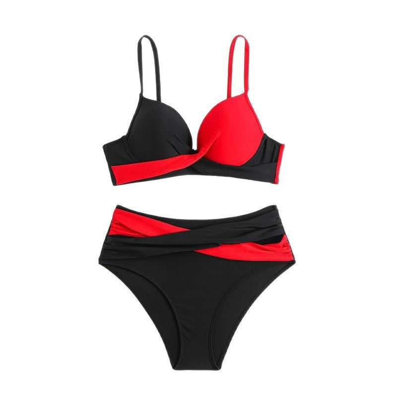 Damen Bikini-Set mit modischem Wickelausschnitt EB