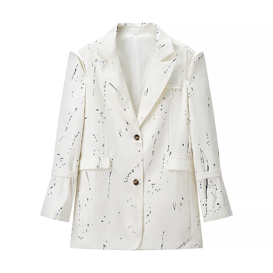 Damen trendiger Oversized-Blazer EB