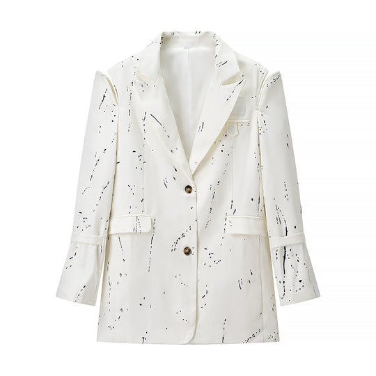 Damen trendiger Oversized-Blazer EB