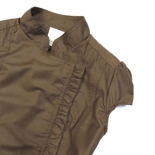 Damen Elegante Bluse mit Rüschen EB