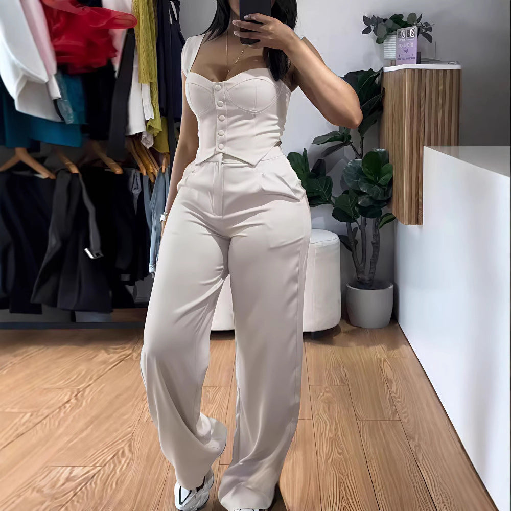 Damen Elegantes und figurbetontes Jumpsuit EB