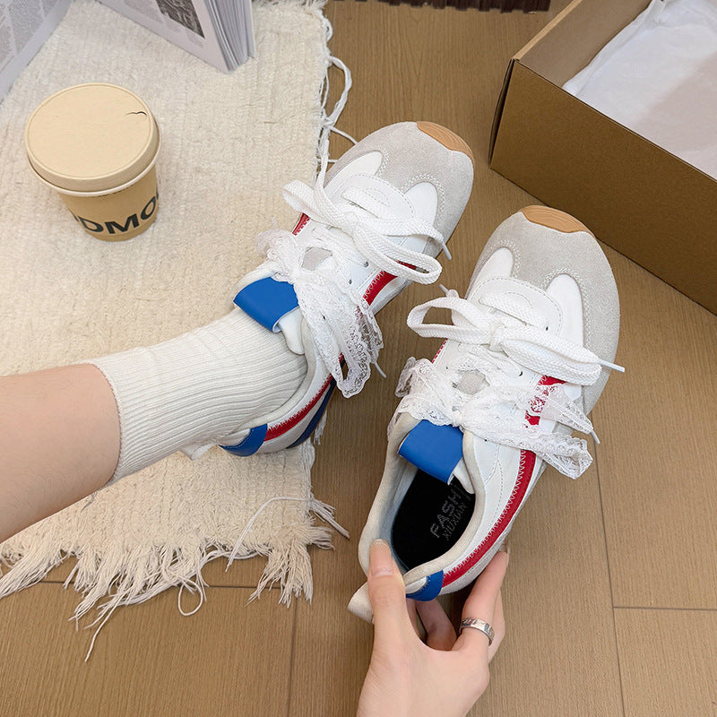 Damen Sneakers mit trendigem Design und atmungsaktivem Obermaterial EB