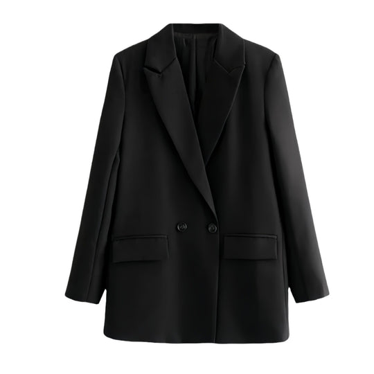 Damen Modischer Oversized Blazer EB