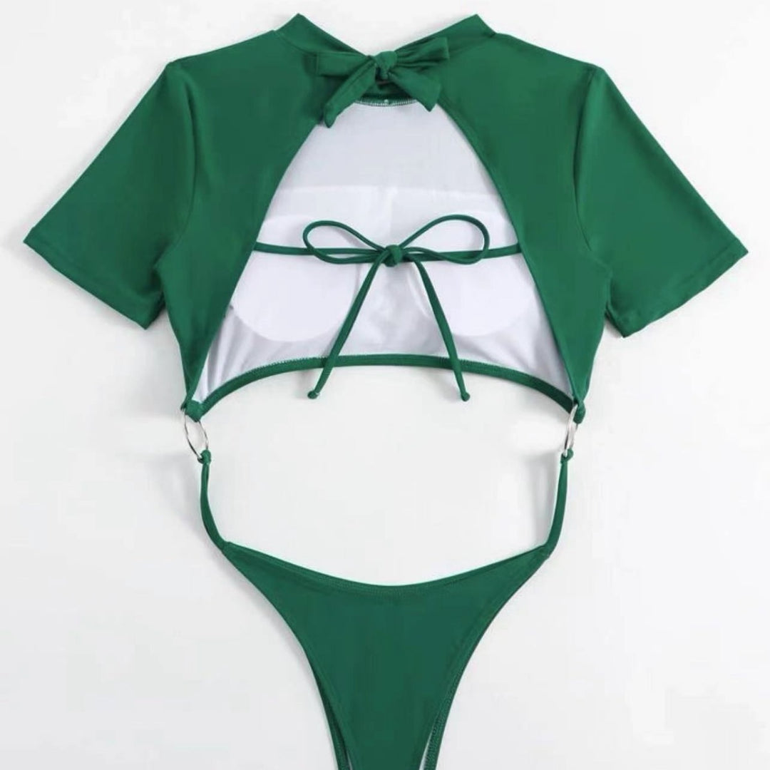 Damen Badeanzug mit geschmackvollen Cut-Outs und lässigem Design EB
