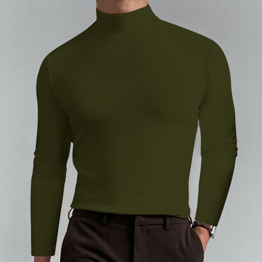 Herren Hochwertiger Rollkragenpullover EB