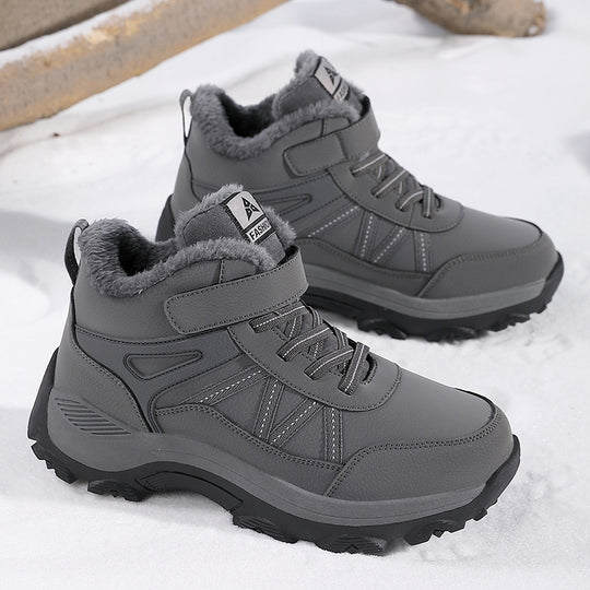 Damen isolierte Winterstiefel mit rutschfester Sohle und wärmendem Innenfutter EB