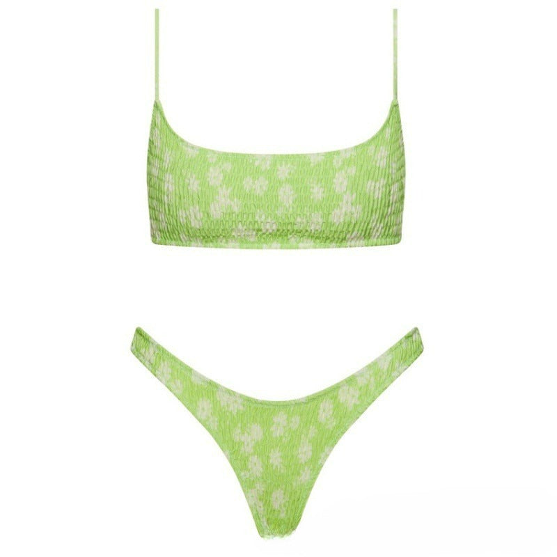 Damen Floral-Bikini-Set EB