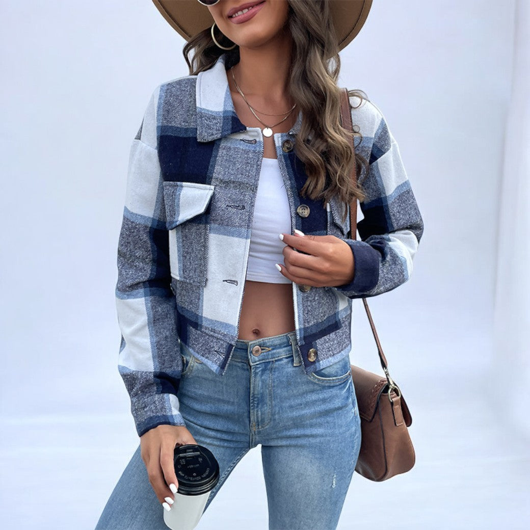 EB | Modische Karo Jacke