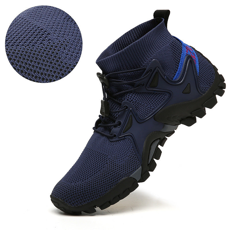 Damen Sportliche Wanderschuhe mit atmungsaktiver Mesh-Oberfläche und stabilisierenden Eigenschaften EB