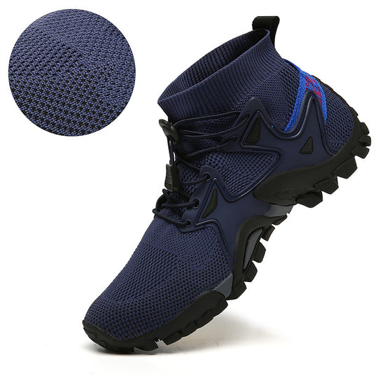 Damen Sportliche Wanderschuhe mit atmungsaktiver Mesh-Oberfläche und stabilisierenden Eigenschaften EB