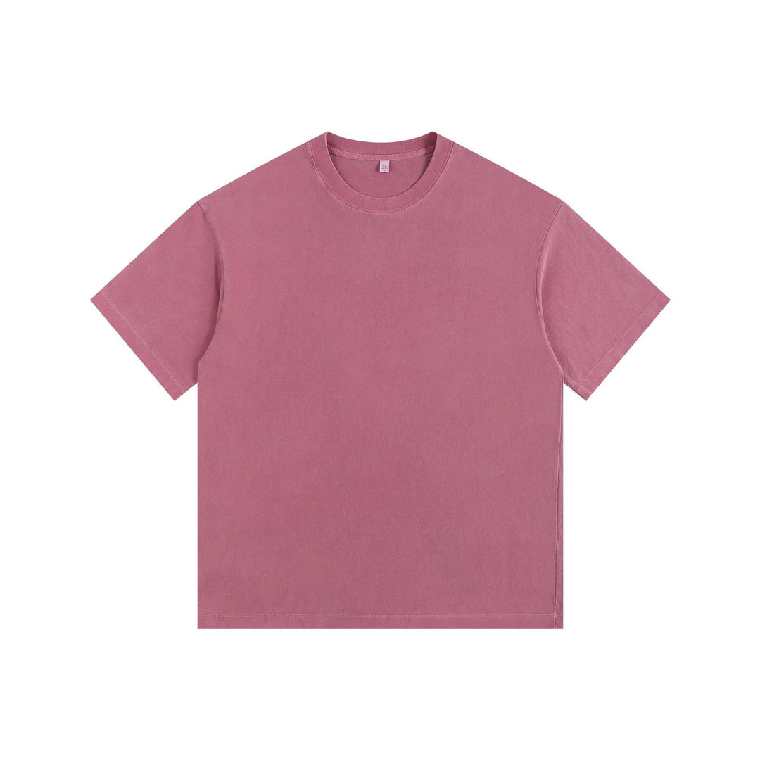 EB | Schillerndes altes kurzes T-Shirt mit Färbung