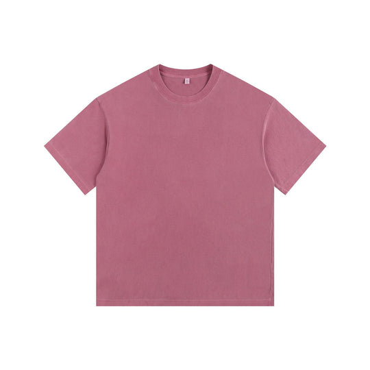 EB | Schillerndes altes kurzes T-Shirt mit Färbung