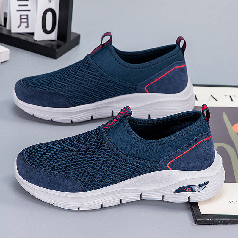 Damen Atmungsaktive Slip-On Sneakers mit ergonomischem Design EB