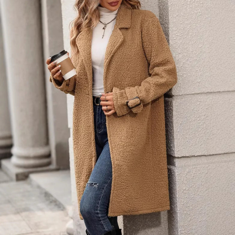 Damen Teddy-Mantel EB