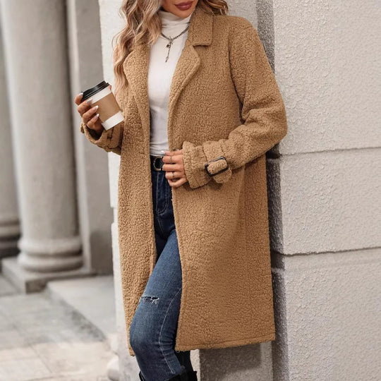 Damen Teddy-Mantel EB