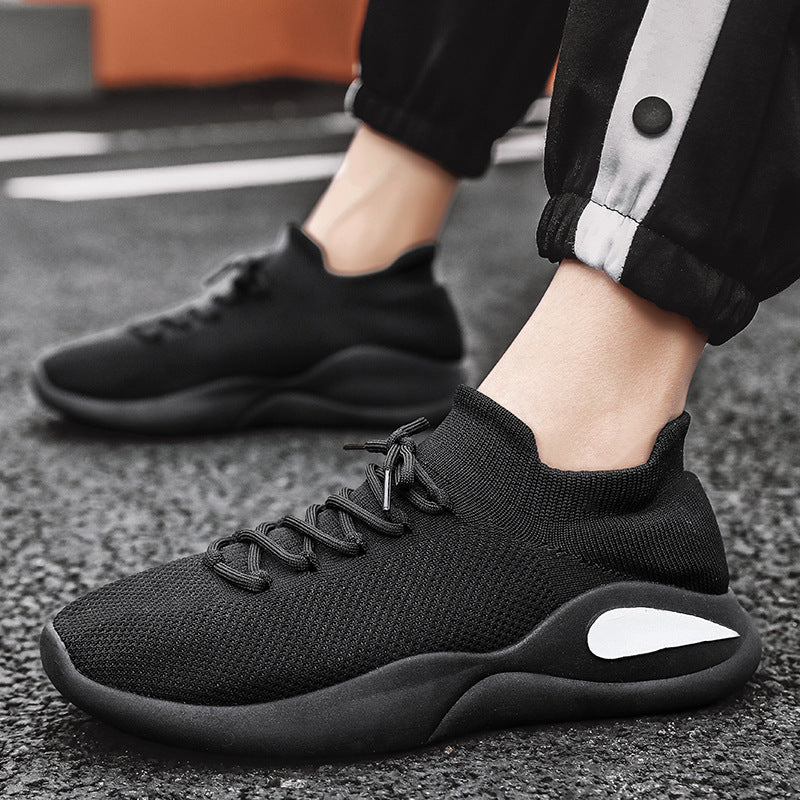 Damen Komfortable Strick-Sneaker mit atmungsaktiver Mesh-Oberfläche EB