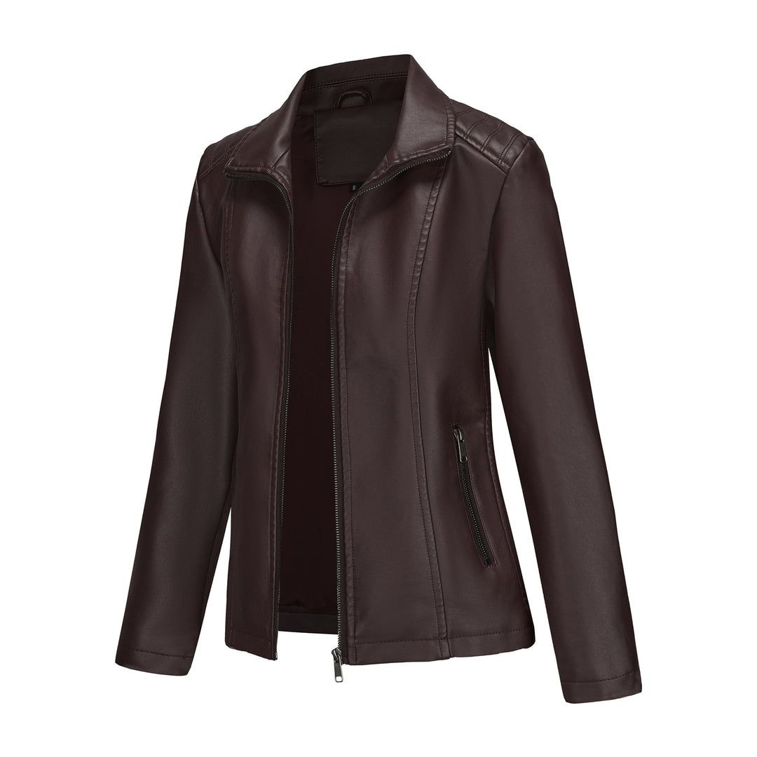 Damen Kunstlederjacke EB