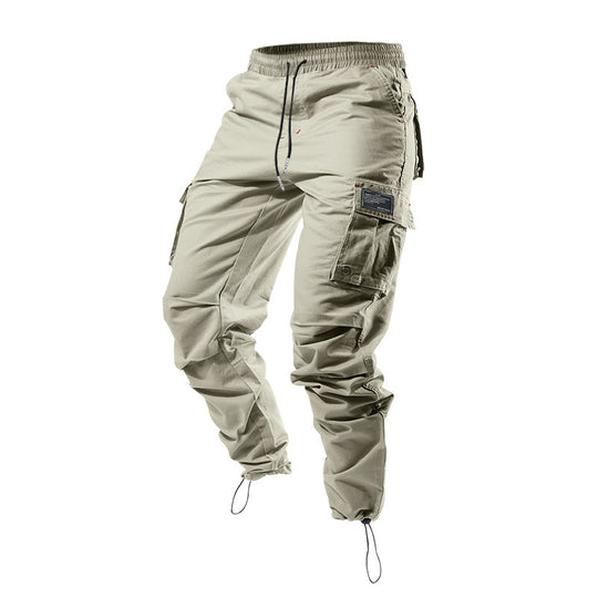 Herren Cargo-Hose mit elastischem Bund und praktischen Taschen EB