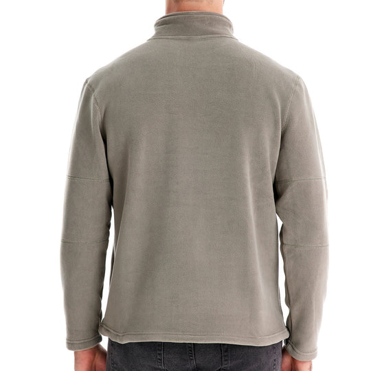 Herren Mikrofleece Pullover mit halbem Reißverschluss EB