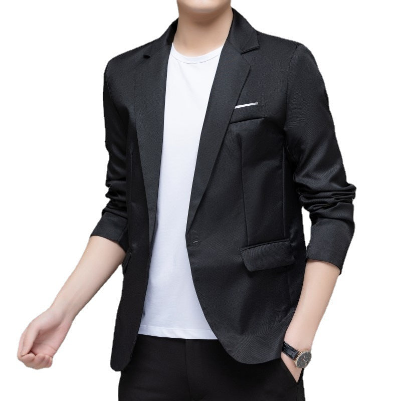 Herren modernen Blazer mit eleganter Passform und praktischen Taschen EB