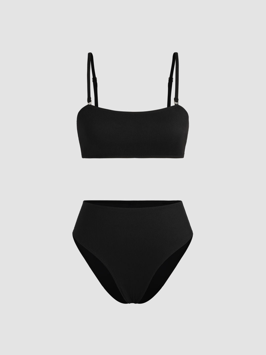 Damen Bikinitop und hochgeschnittene Bikinihose EB
