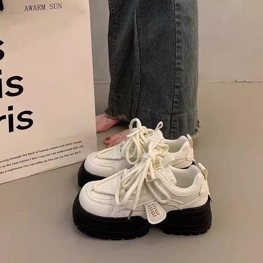 Damen modische Chunky Sneakers für urbanen Lifestyle EB