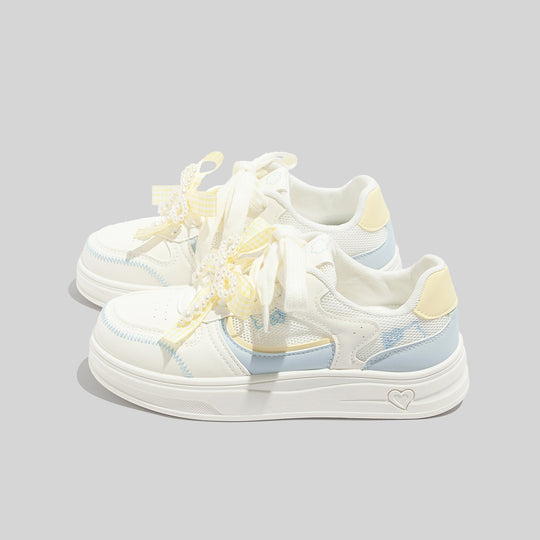 Damen Modische Sneakers mit verspieltem Design und gepolstertem Komfort EB