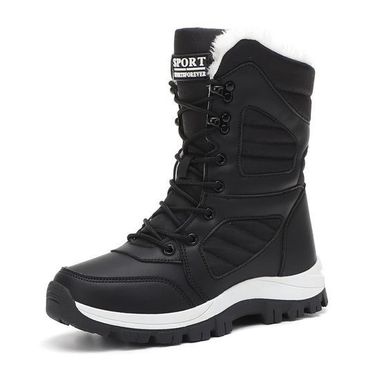 Damen Winterstiefel mit isolierendem Futter und rutschfester Sohle EB
