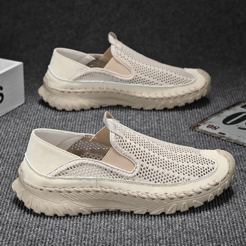 Damen Atmungsaktive Slip-On Sneakers mit Ergonomischem Design EB