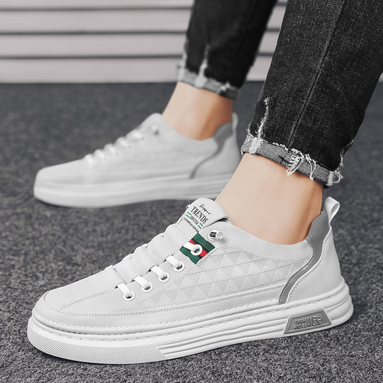 Damen modische Sneaker mit atmungsaktiver Oberfläche und dämpfender Sohle EB