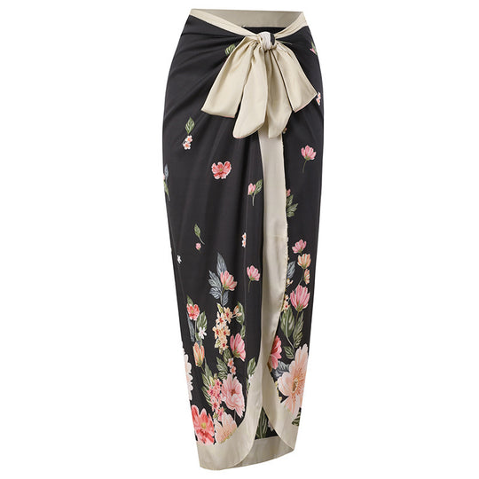 Damen Eleganter Schwimmanzug mit floralem Design EB