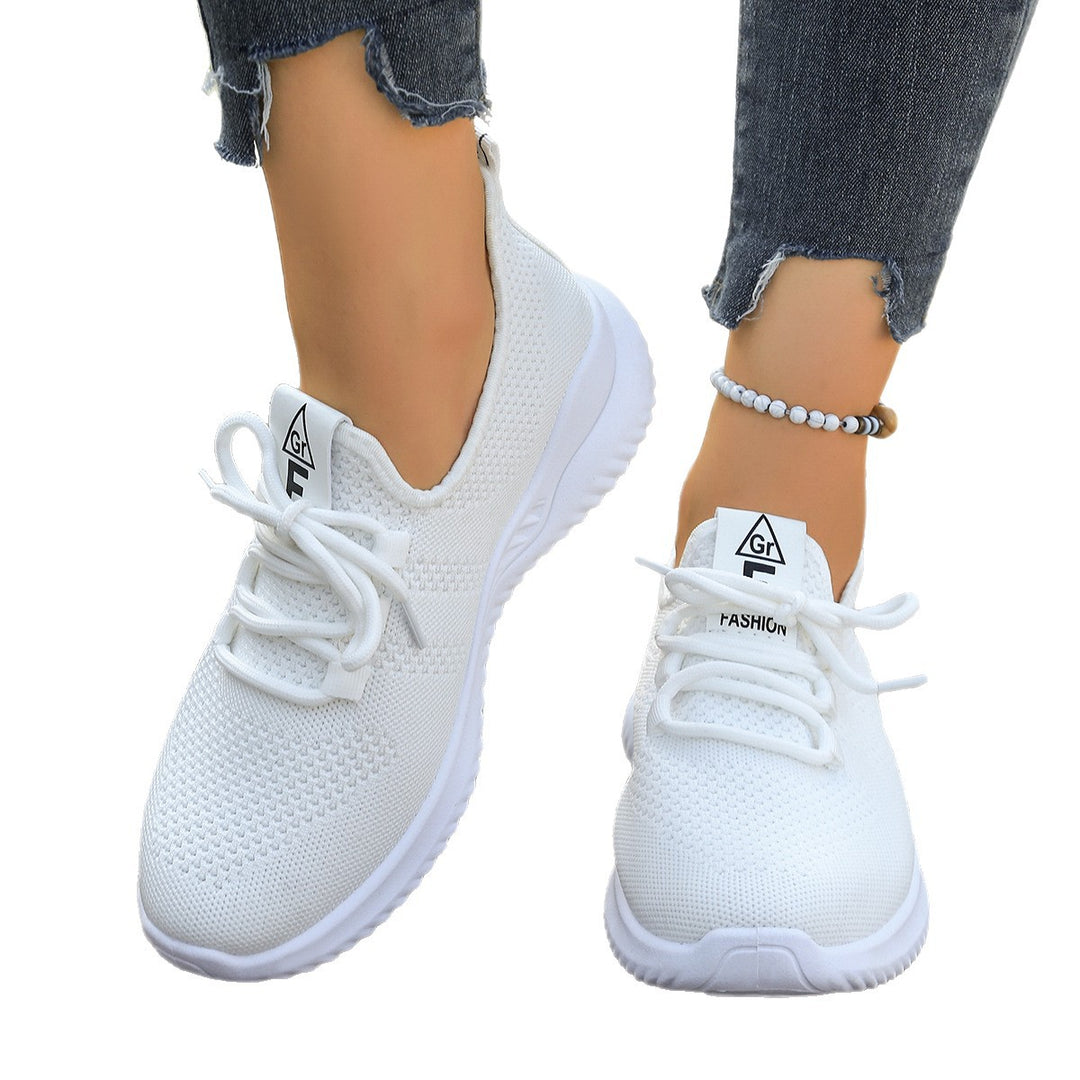 Damen Leichte Laufschuhe mit atmungsaktiver Mesh-Konstruktion und flexibler Sohle EB