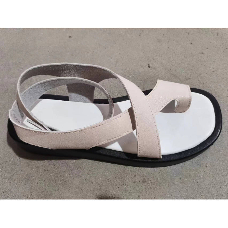 Damen komfortable Riemensandalen mit verstellbarem Riemendesign und ergonomischer Sohle EB