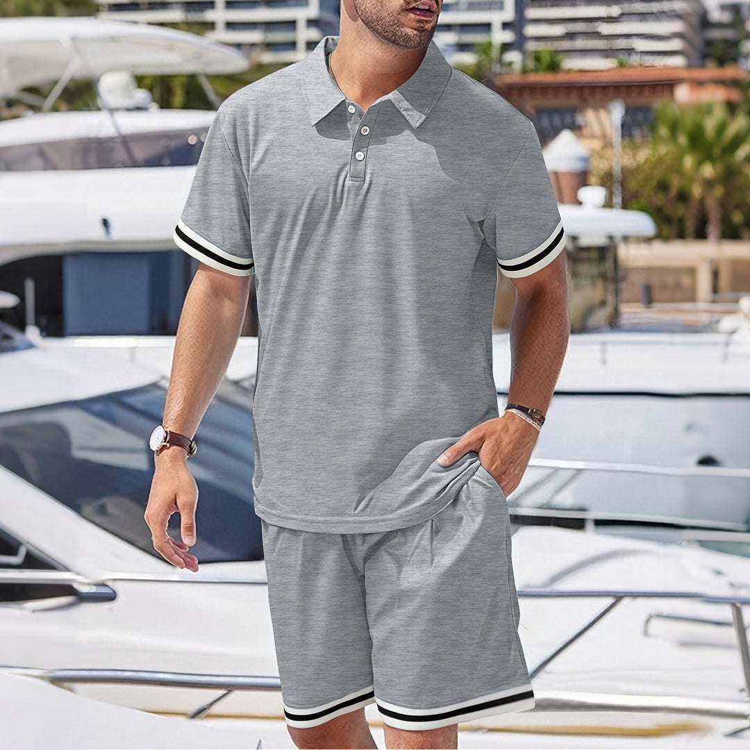 EB | Kurzärmelige Shorts Zweiteiliges Set
