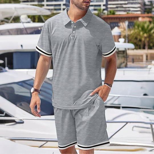 EB | Kurzärmelige Shorts Zweiteiliges Set