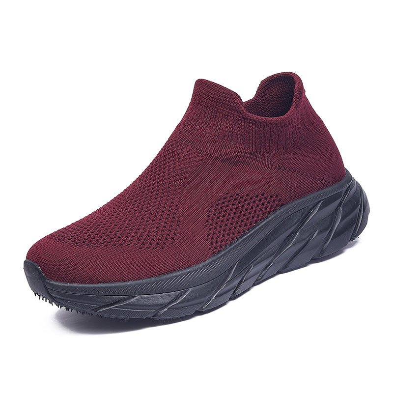 Damen Atmungsaktive Strick-Sneaker mit flexiblem Sockendesign EB
