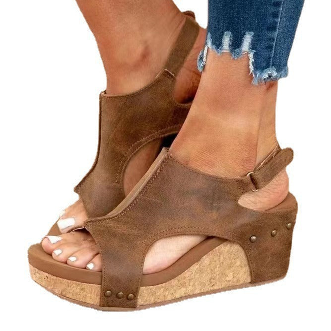 Damen Sandalen mit anatomisch geformtem Korkfußbett EB