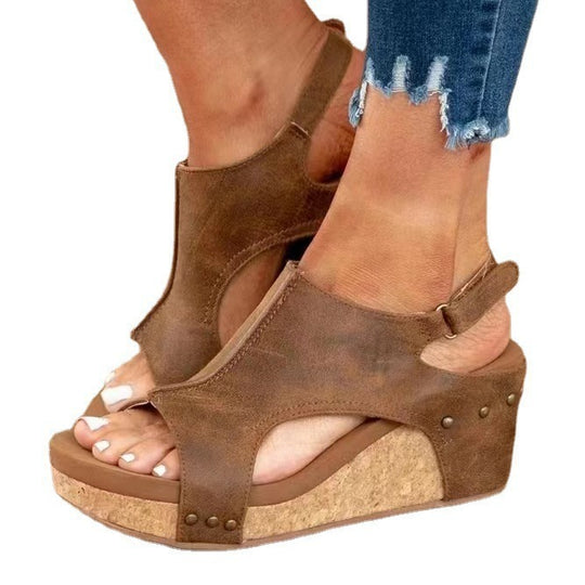 Damen Sandalen mit anatomisch geformtem Korkfußbett EB