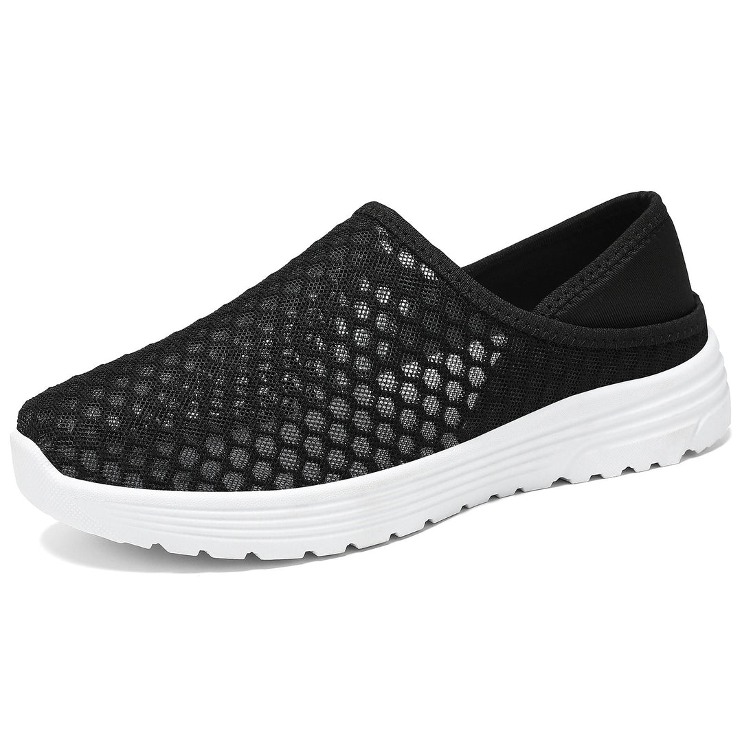 Damen Atmungsaktive Slip-On Clogs mit flexiblem Netzdesign EB