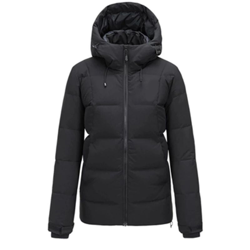 Damen Steppjacke mit abnehmbarem Kunstfellkragen und praktischen Taschen EB