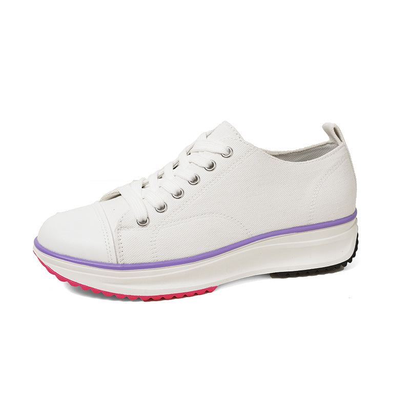 Damen Bequeme Sneaker mit eleganter Gummisohle EB