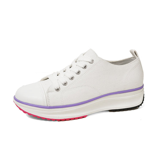 Damen Bequeme Sneaker mit eleganter Gummisohle EB