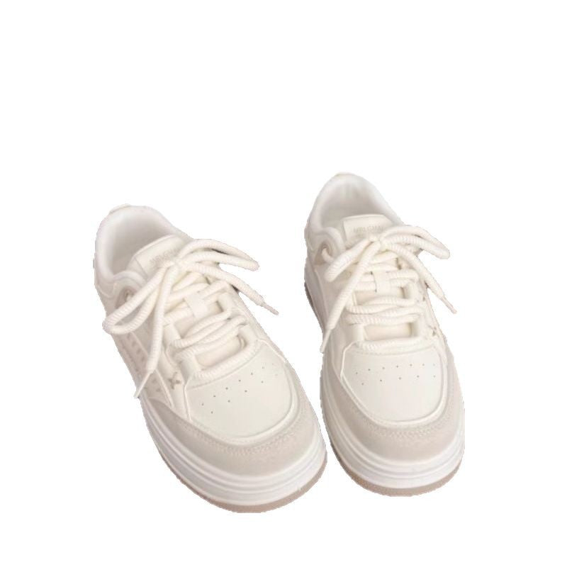 Damen Komfortable Plateausneaker mit atmungsaktivem Obermaterial und dämpfender Sohle EB