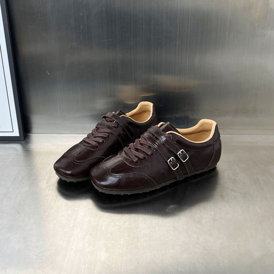 Damen Sportliche Sneaker mit verstellbaren Riemen und bequemer Sohle EB