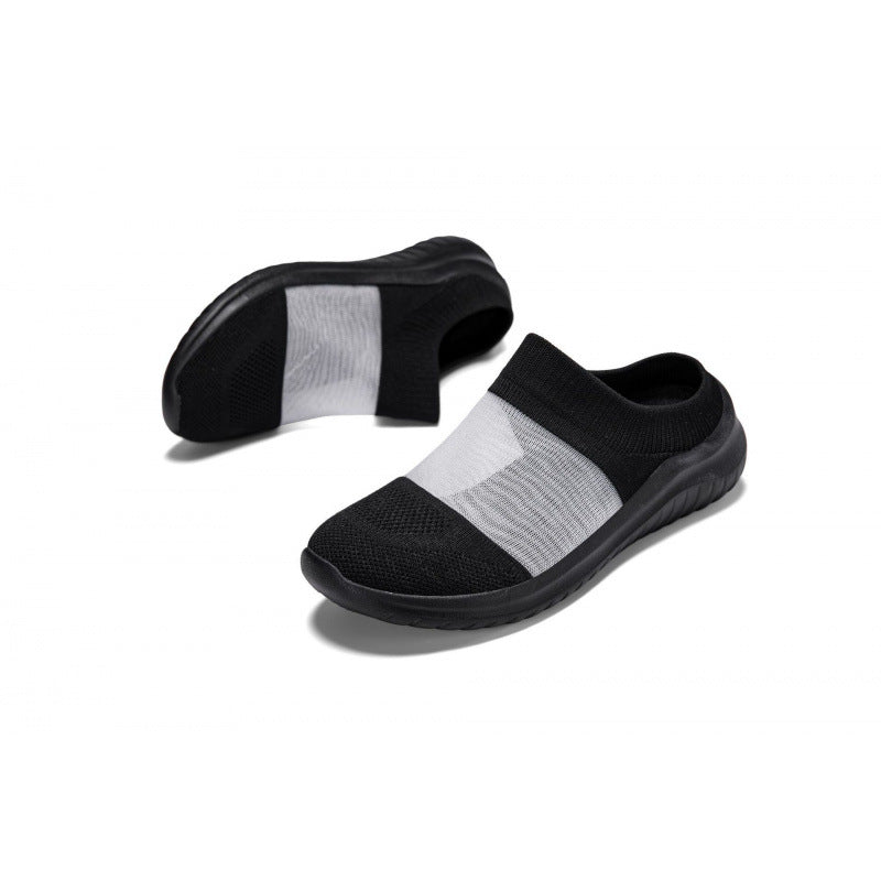 Damen bequeme Clogs aus atmungsaktivem Obermaterial EB