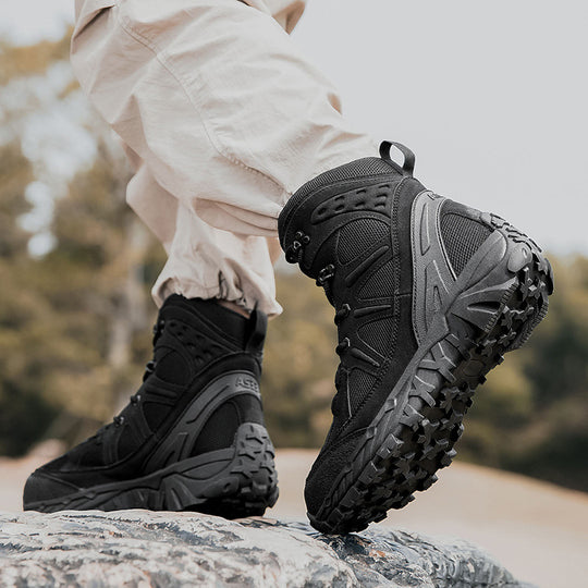 Damen robuste Outdoor-Hiking-Boots mit rutschfester Sohle und atmungsaktiver Mesh-Oberfläche EB